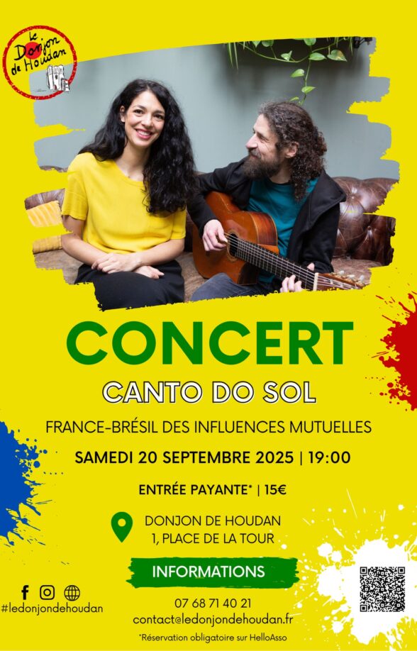 Concert "Canto do sol" au Donjon de Houdan_Houdan