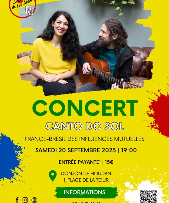 Concert "Canto do sol" au Donjon de Houdan_Houdan