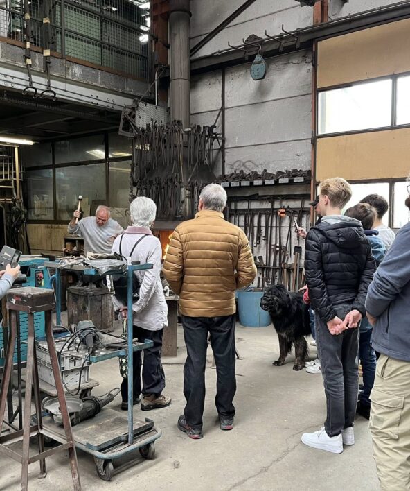 Visite de la ferronnerie Gougeon_Maisons-Laffitte