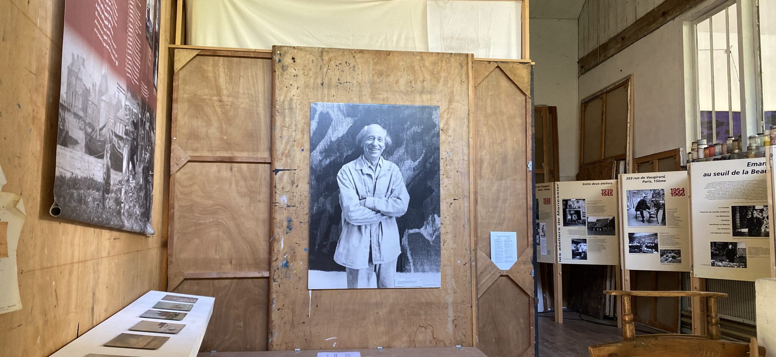 Visite de l'atelier d'artiste Alfred Manessier_Émancé