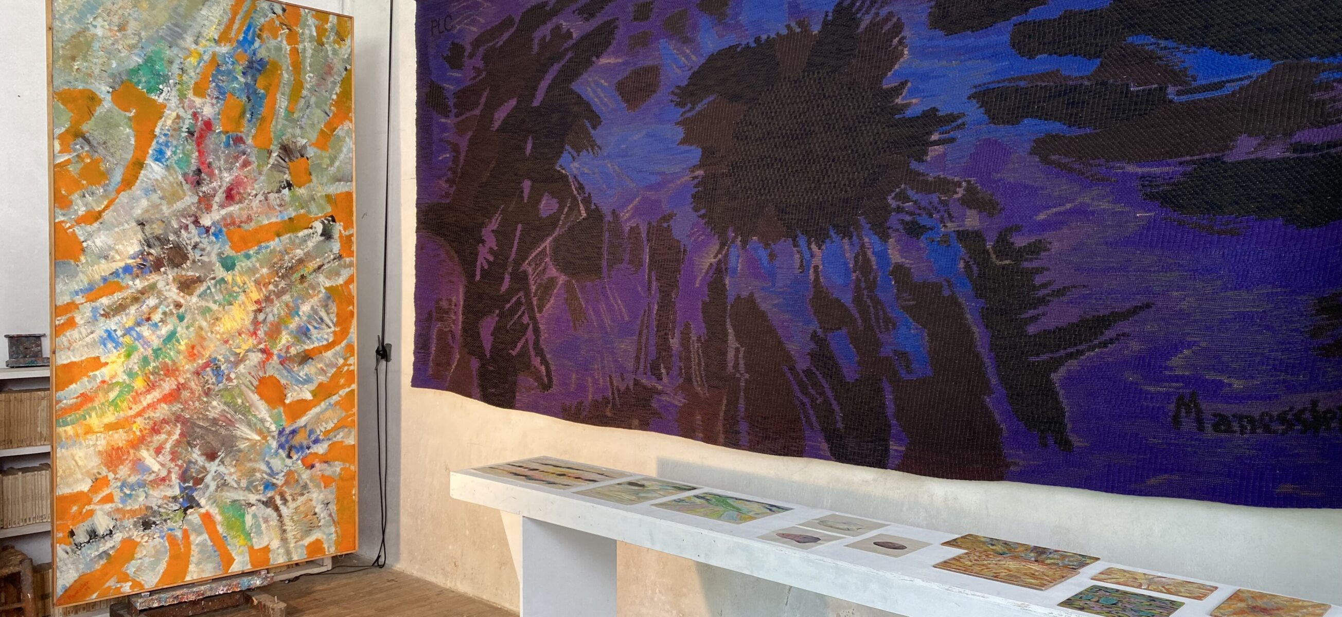 Visite de l'atelier d'artiste Alfred Manessier_Émancé