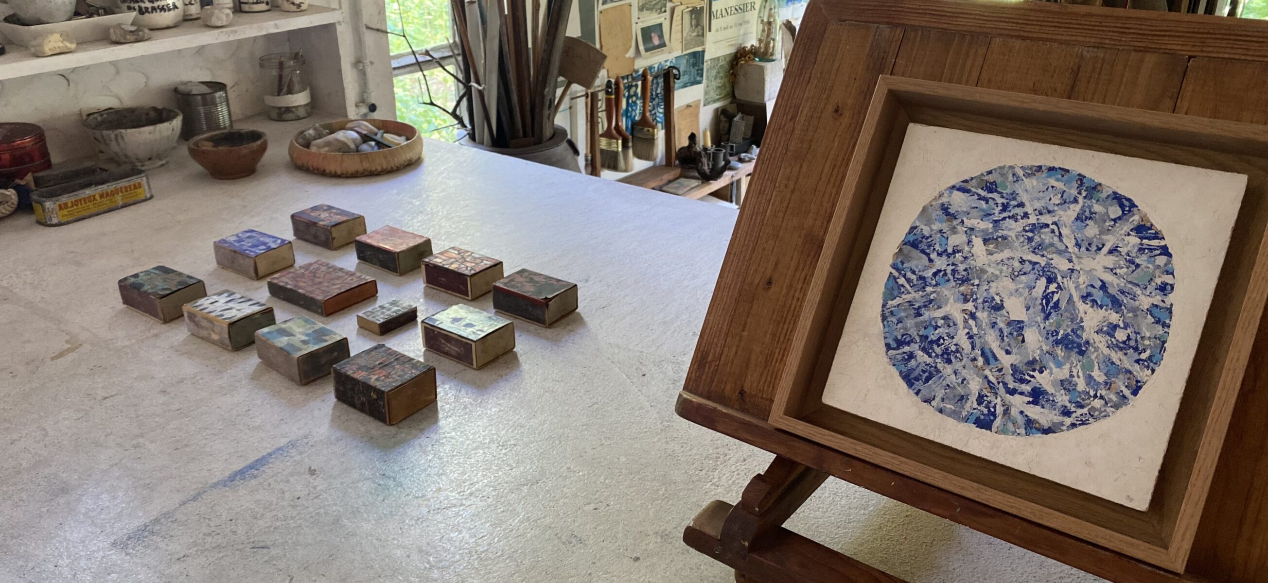 Visite de l'atelier d'artiste Alfred Manessier_Émancé