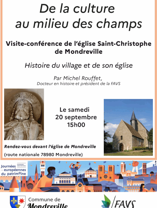 Visite de l'église St-Christophe de Mondreville_Mondreville