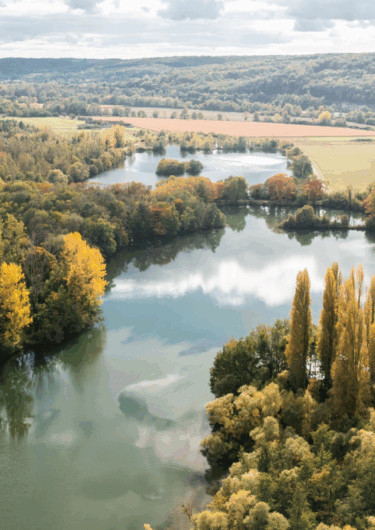 Port Ilon à l'automne