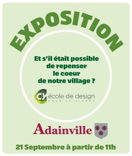 Exposition "Et s'il était possible de repenser le cœur de notre village ?"_Adainville