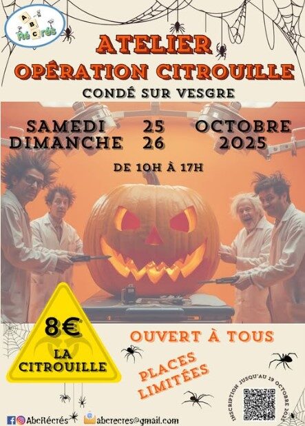 Atelier : opération Citrouille_Condé-sur-Vesgre