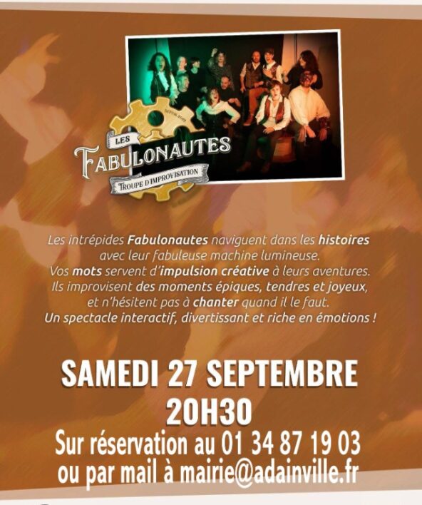 Spectacle d'improvisation théâtrale_Adainville