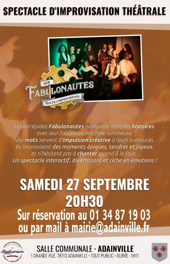 Spectacle d'improvisation théâtrale_Adainville