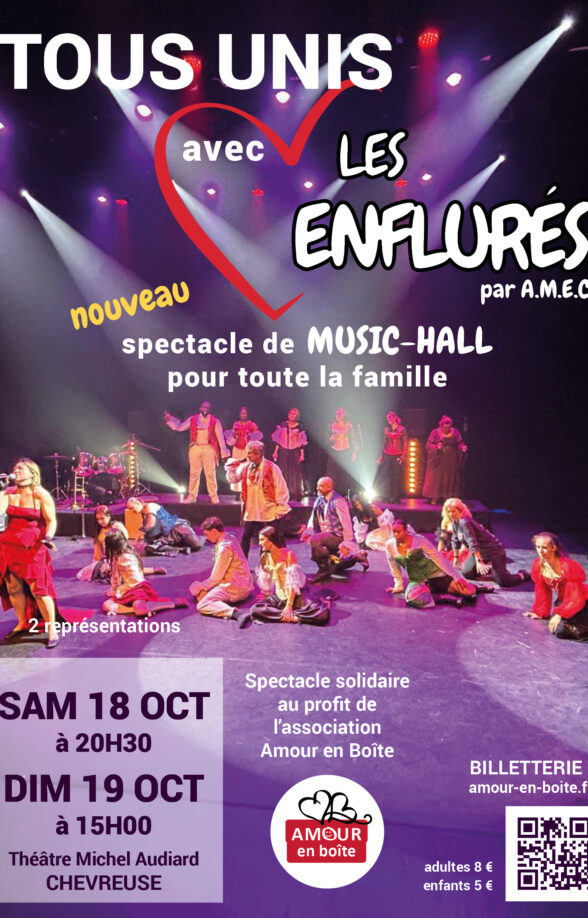 Spectacle solidaire TOUS UNIS avec Les Enflurés