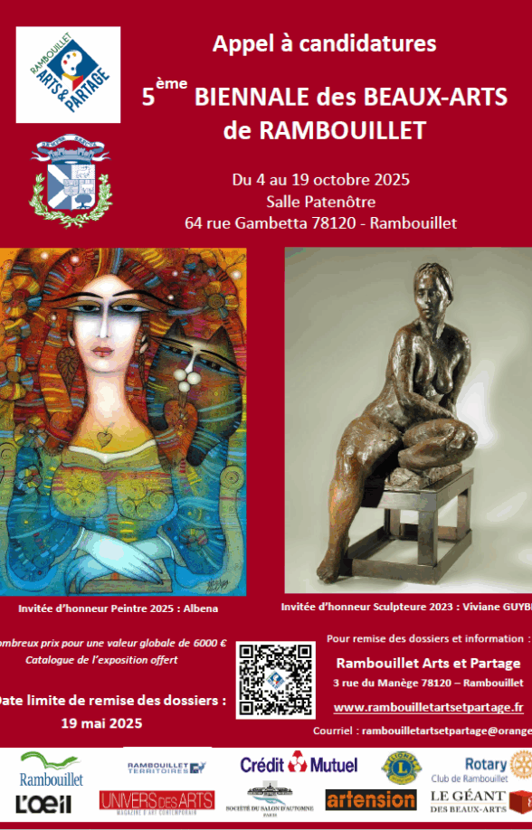 5ème Biennale des Beaux-arts de Rambouillet_Rambouillet