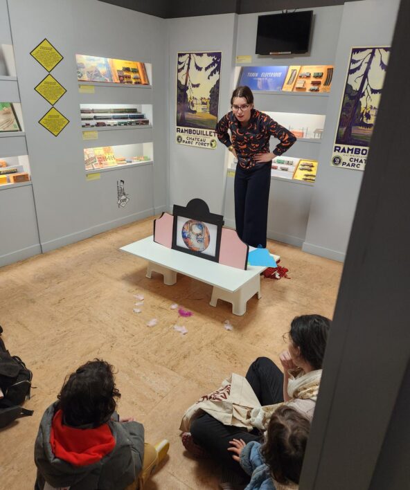 Histoire contée "Le train des mille monstres" + visite libre du musée_Rambouillet