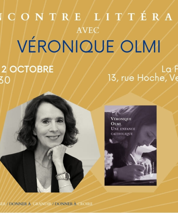 Rencontre et dédicace avec Véronique Olmi à la librairie La Procure_Versailles