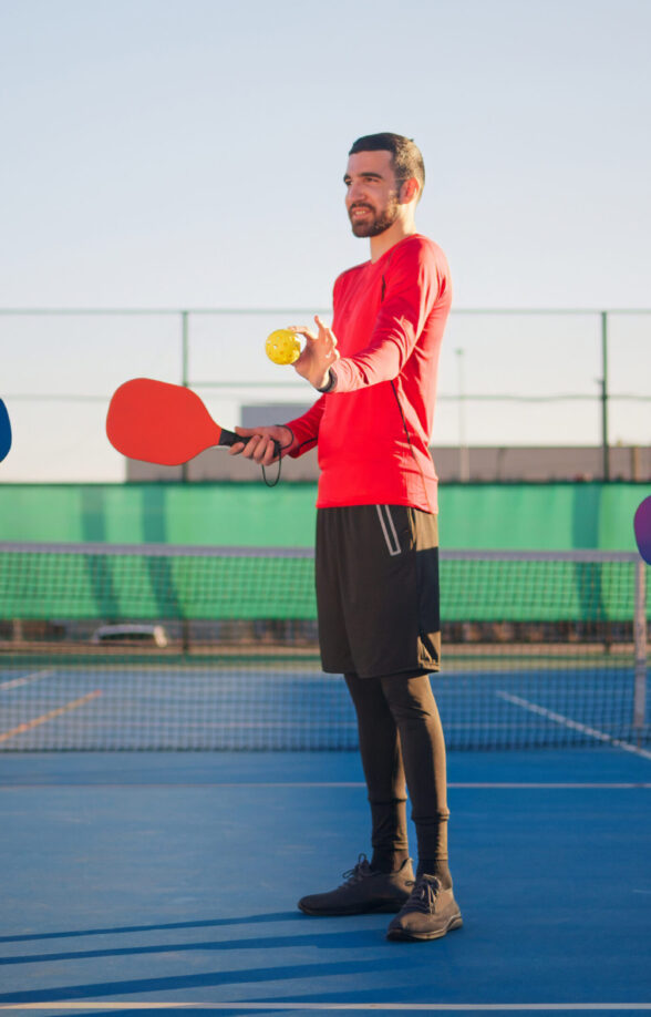 Animation et tournoi de pickleball