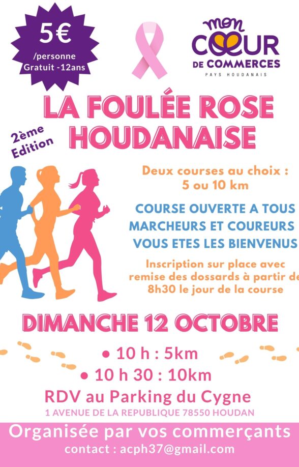 La foulée rose Houdanaise_Houdan
