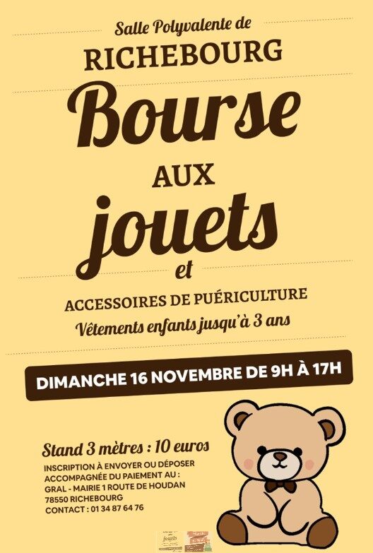Bourse aux jouets à Richebourg_Richebourg