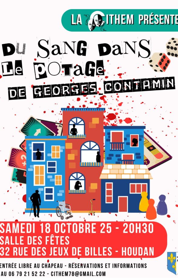 Théâtre : "du sang dans le potage"_Houdan