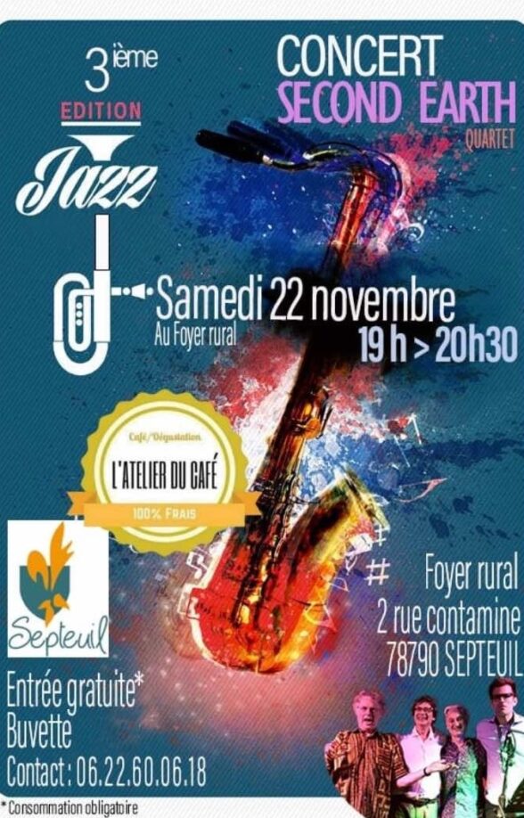 Concert Second Earth (jazz) à Septeuil_Septeuil