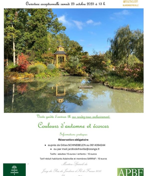 Visite guidée du jardin de Fréville_Adainville