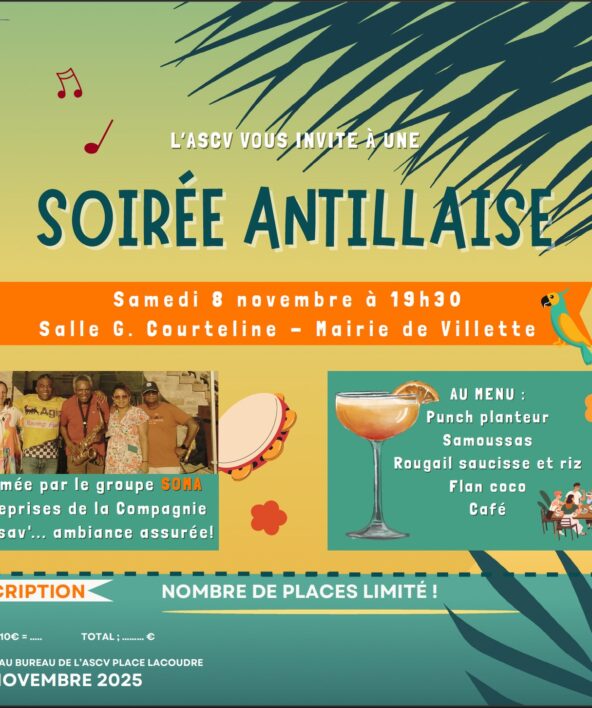 Soirée Antillaise_Villette