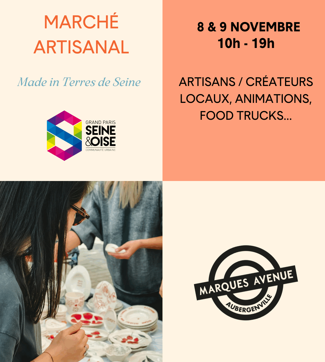 Marché artisanal Made in Terres de Seine_Aubergenville