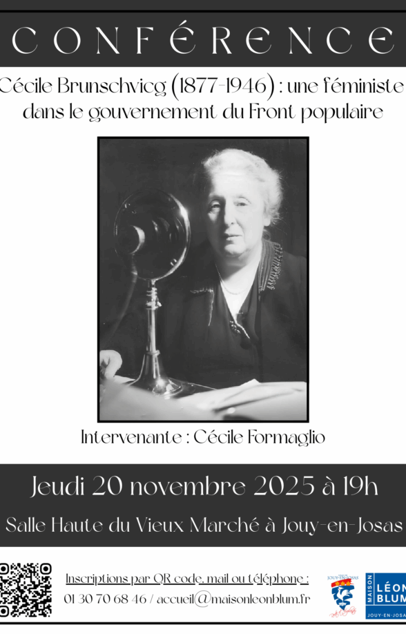 Affiche conférence C. Brunschvicg