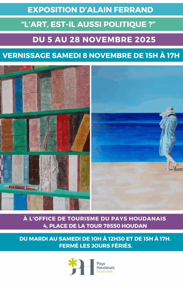 Exposition d'Alain FERRAND : L'art, est-il politique ?_Houdan