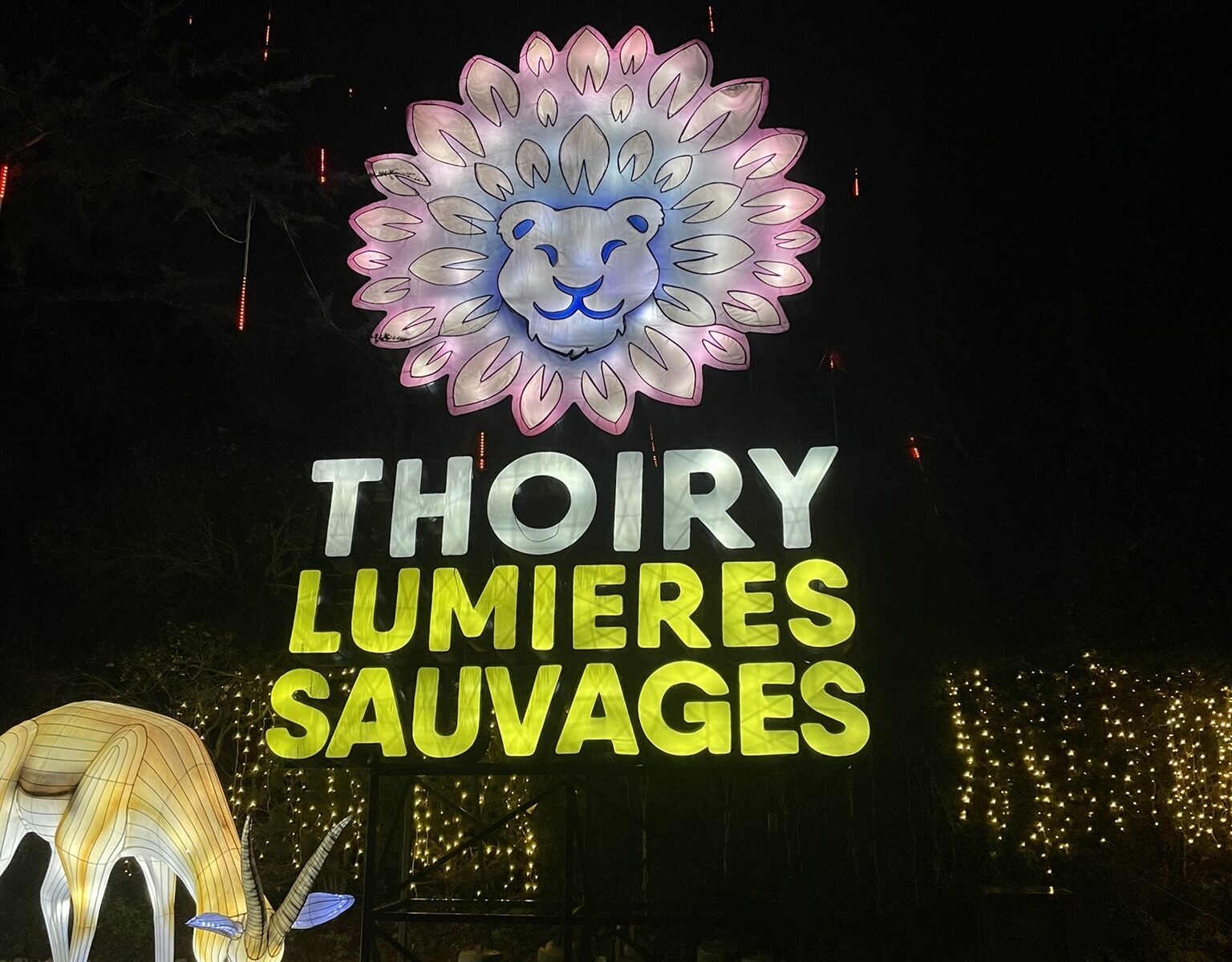 Thoiry Lumières Sauvages_Thoiry