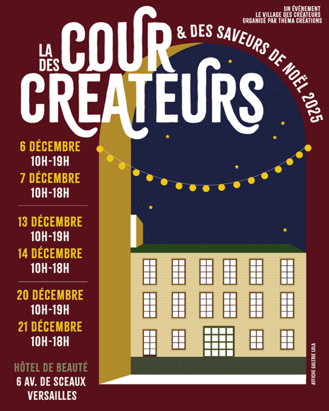 La cour des créateurs et des saveurs de Noël 2025 - 1er week-end_Versailles