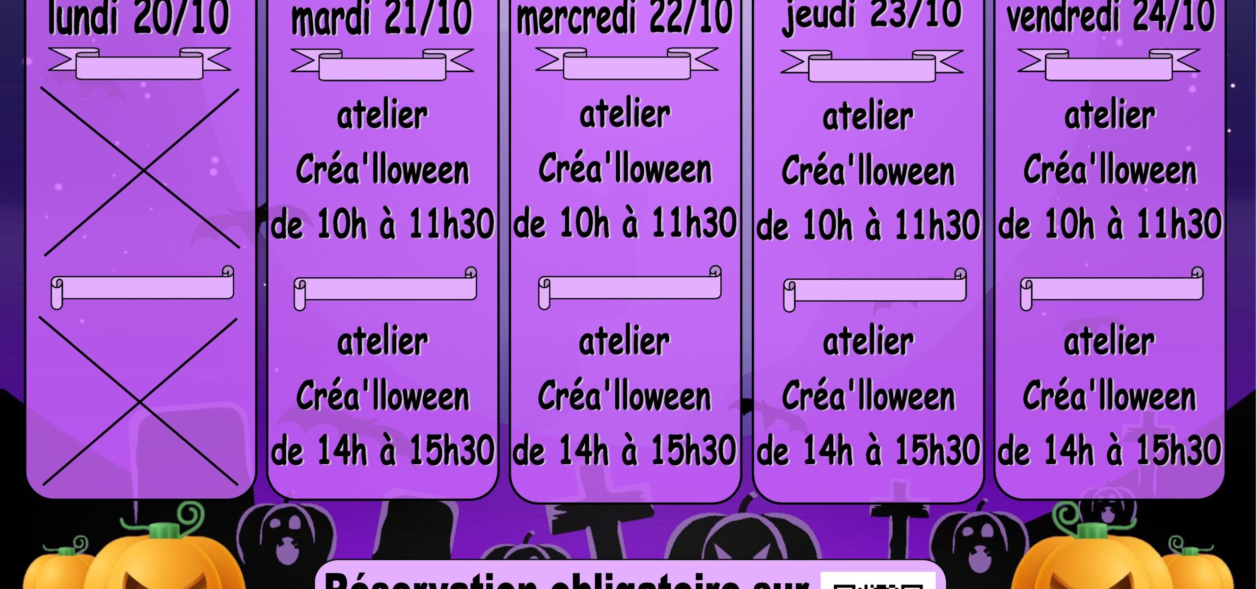 Planning semaine 1