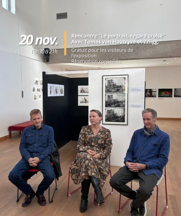 Conférence «Le portrait, regard croisé» avec Tomas Van Houtryve et Zziigg._Clairefontaine-en-Yvelines
