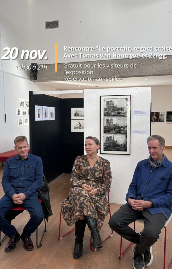 Conférence «Le portrait, regard croisé» avec Tomas Van Houtryve et Zziigg._Clairefontaine-en-Yvelines