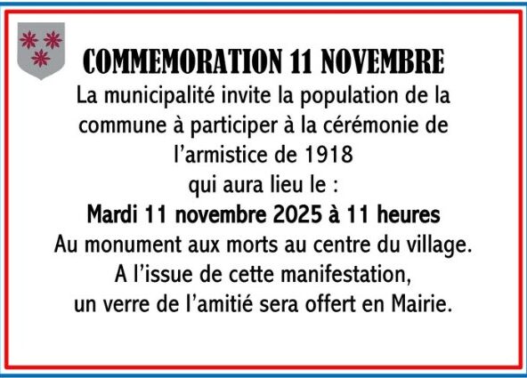 Commémoration du 11 novembre à Adainville_Adainville