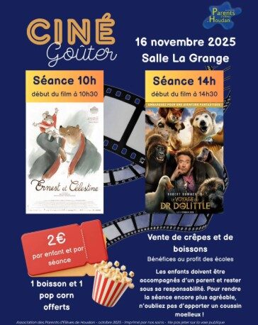 Ciné-goûter à Houdan_Houdan