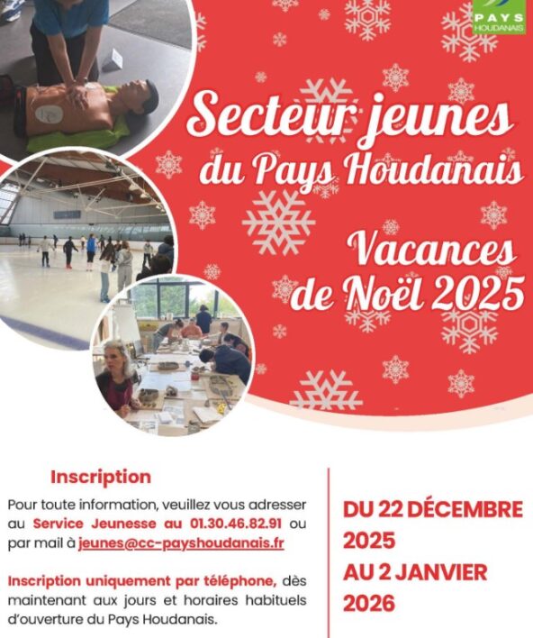 Secteur jeunes du Pays Houdanais - Vacances de Noël_Maulette