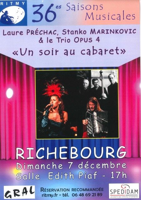 Concert "Un soir au cabaret" à Richebourg_Richebourg