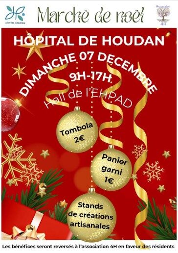 Marché de Noël de l'Hôpital de Houdan_Houdan