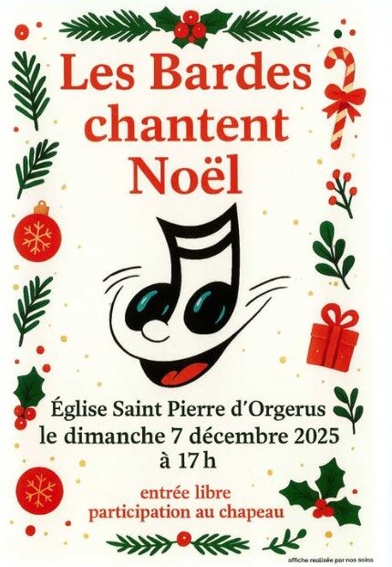 Concert de Noël des Bardes à Orgerus_Orgerus