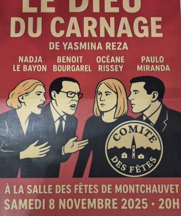 Spectacle : "Le dieu du carnage" de Yasmina REZA et de Elidan Arzon_Montchauvet