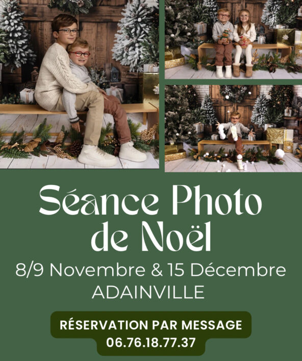 Séance photo de Noël à Adainville_Adainville