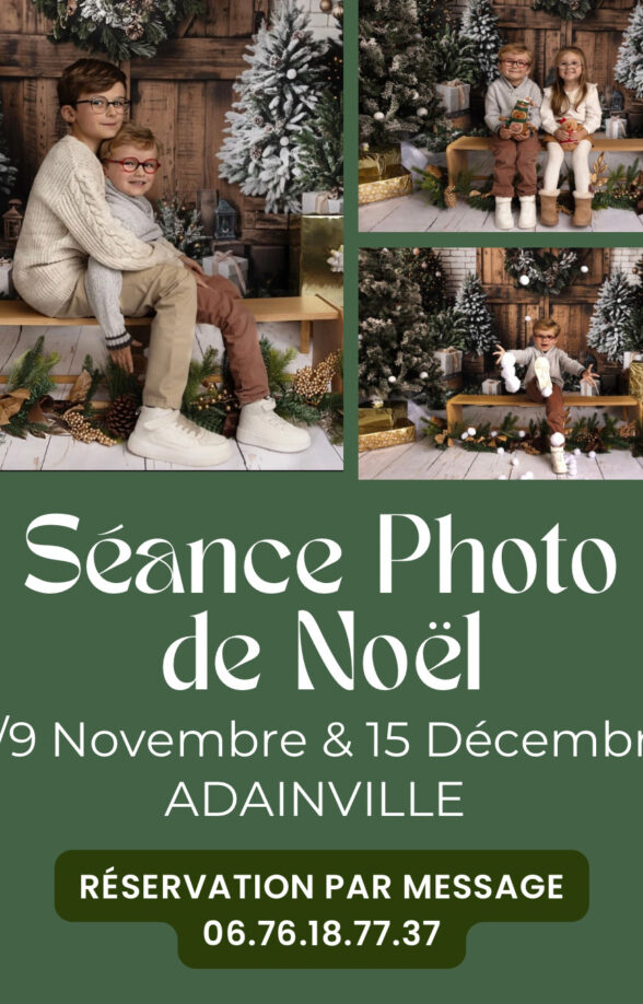 Séance photo de Noël à Adainville_Adainville