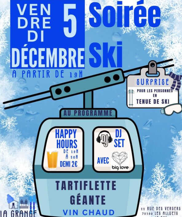 Soirée ski à La Grange_Les Alluets-le-Roi