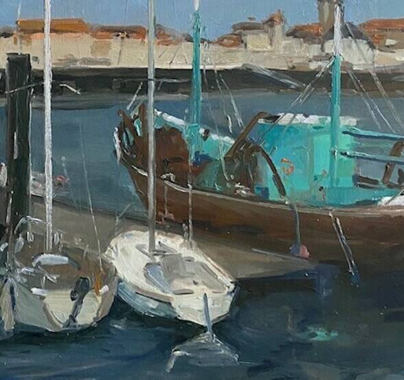 Espace Richaud - Visite rencontre avec Jacques Rohaut, peintre officiel de la Marine_Versailles