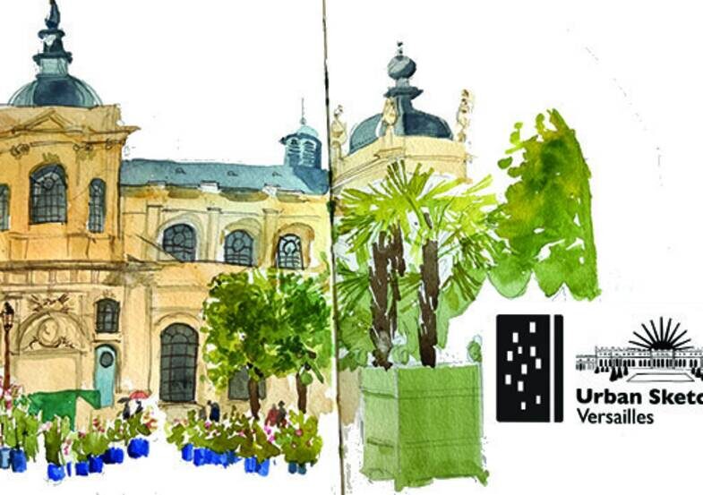 Esprit Jardin - Balade dessinée au quartier Saint-Louis_Versailles