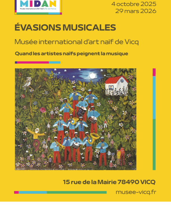 Visuel de l'exposition "Évasions musicales"