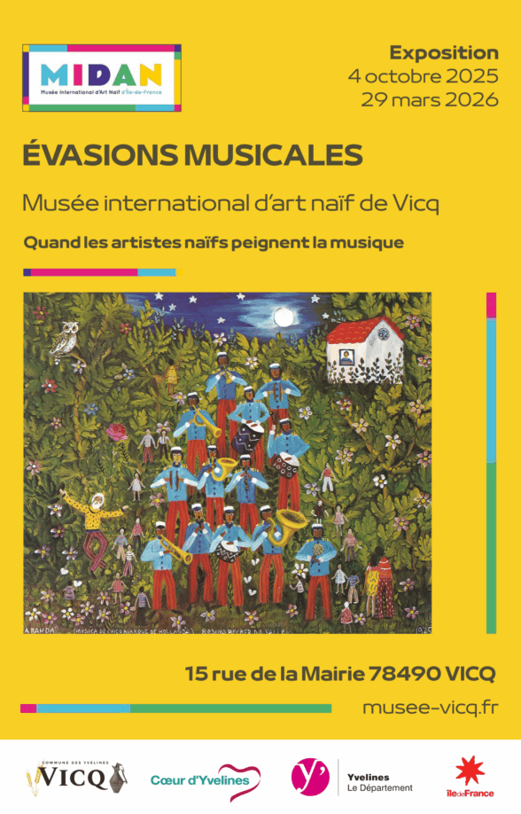 Visuel de l'exposition "Évasions musicales"