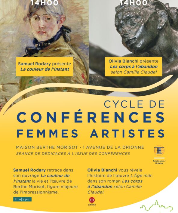 Rodary - Le cycle de conférences femmes artistes -Maisons Berthe Morisot_Bougival