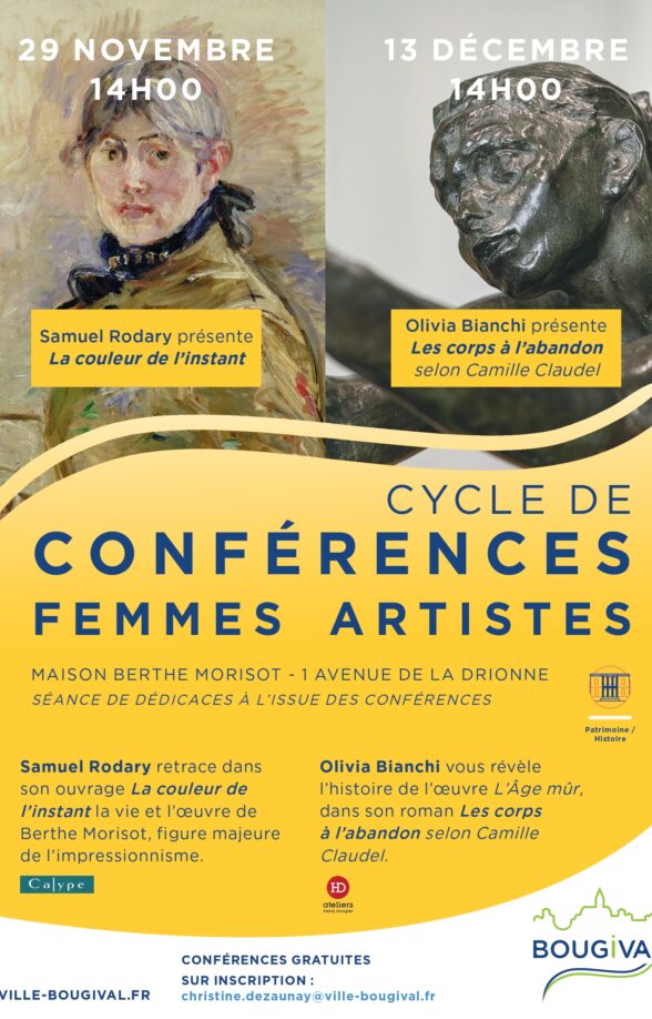Rodary - Le cycle de conférences femmes artistes -Maisons Berthe Morisot_Bougival