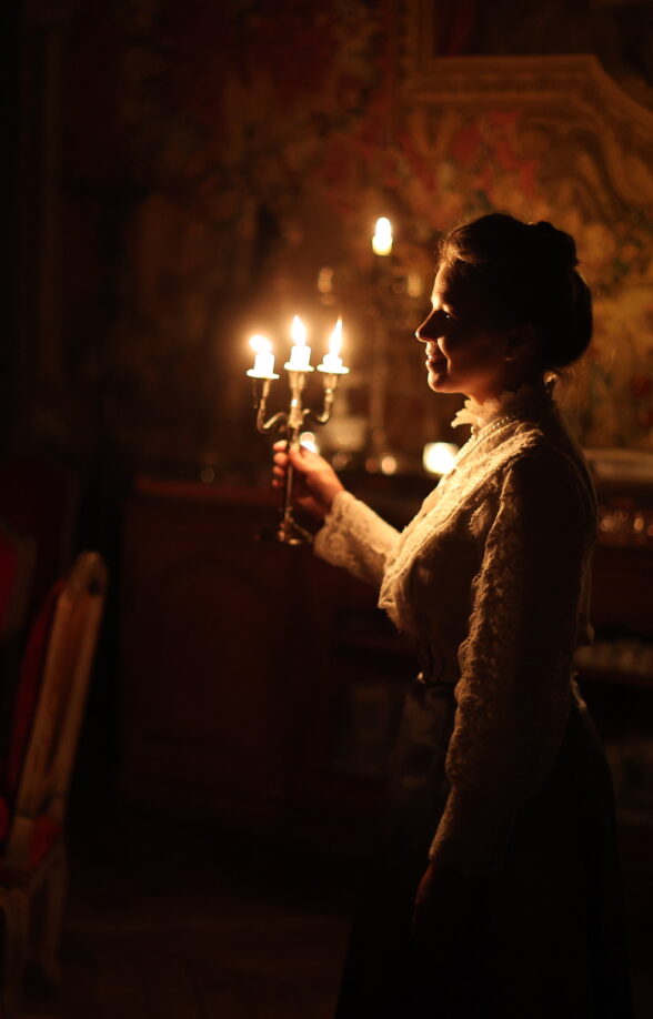 Visite à la lueur des bougies