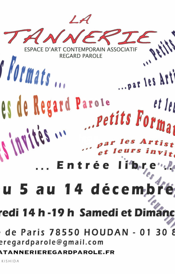 Exposition "petits formats" à la Tannerie_Houdan