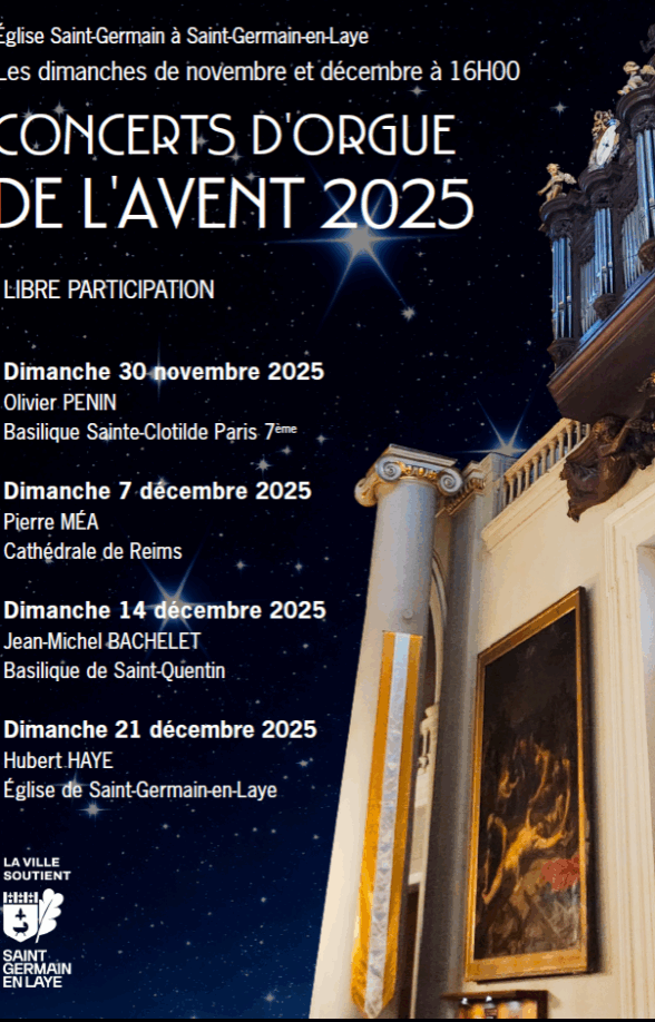 Concert d'orgue de l'avent_Saint-Germain-en-Laye